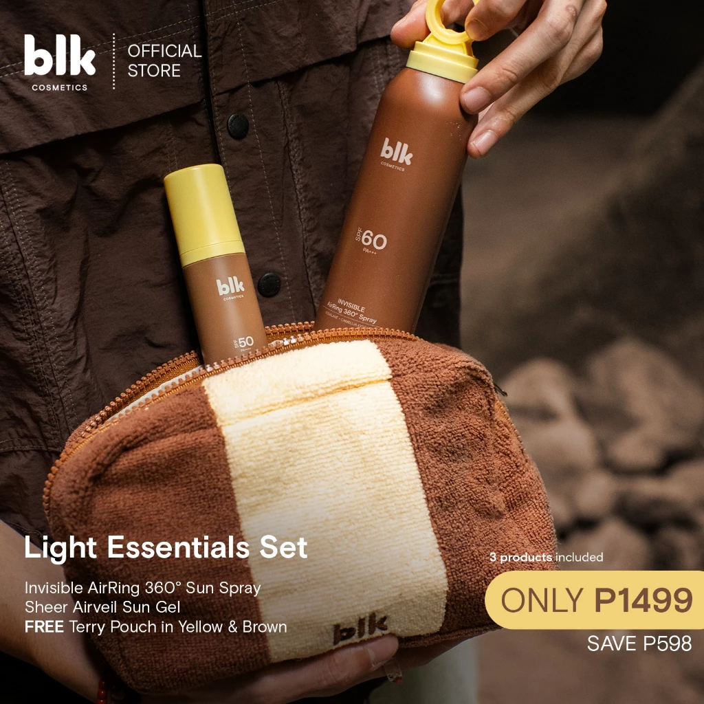 29%OFF blk cosmetics light essentials set