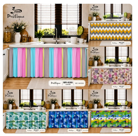 75% OFF BEST SELLING LABABO SINK CURTAIN FOR KITCHEN HOME DECOR - 100x70cm