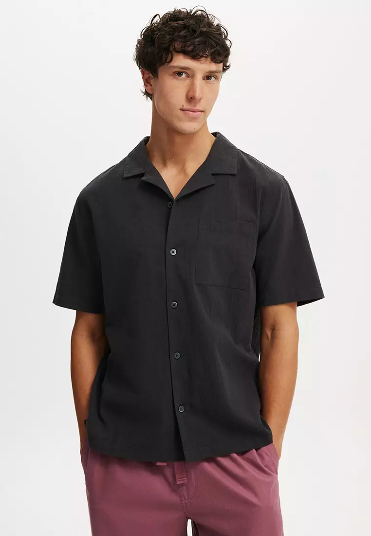 74% OFF Cotton On Riviera Short Sleeve Shirt