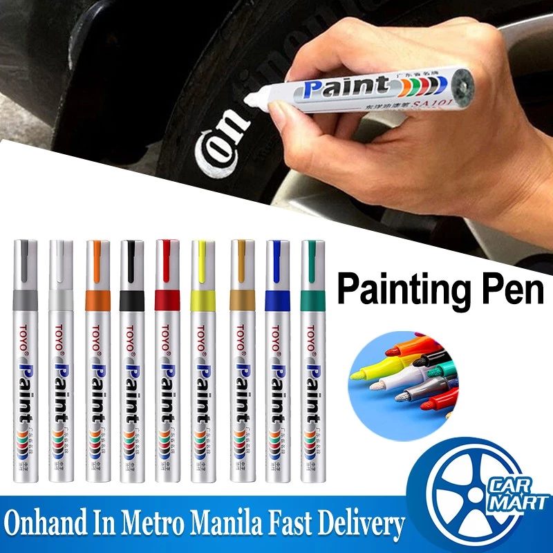 40% OFF 【100% Original TOYO】Nine Colors Original Motorcycle Waterproof Rubber Permanent Paint Marker Pen