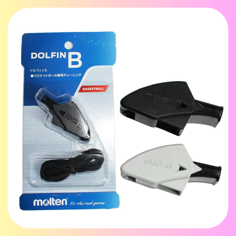 70% OFF Basketball Whistle Molten Dolphin B Plastic Loud Professional Whistle Referee Whistle Plastic Sports