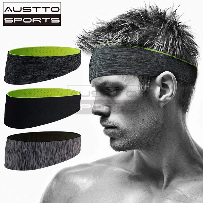 49% OFF Austto Sport Headband Sweat Workout Headbands Sports Cooling Sweatband for Men Women Running Cycling Hiking Yoga Fitness