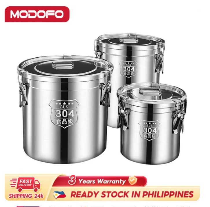 62%OFF MODOFO Stainless Food Storage Dispensers food rice storage container against insects and moisture