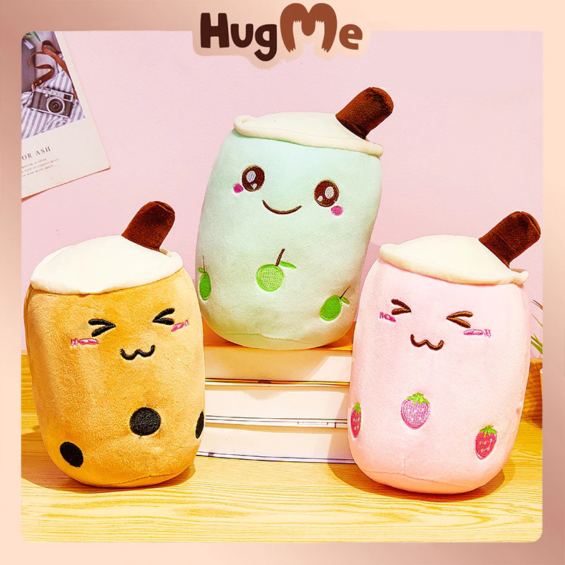 35% OFF MilkTea Pearl Tea Fruit Shake Stuff Toy COD Milk tea Bubble Tea plush toy, Stuffed Valentine's Day