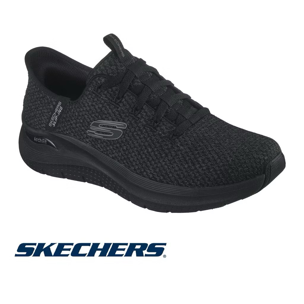 ￼59% OFF Skechers Mens Arch Fit Engineered Circular Knit Lace Up Slip-Ins Sneaker