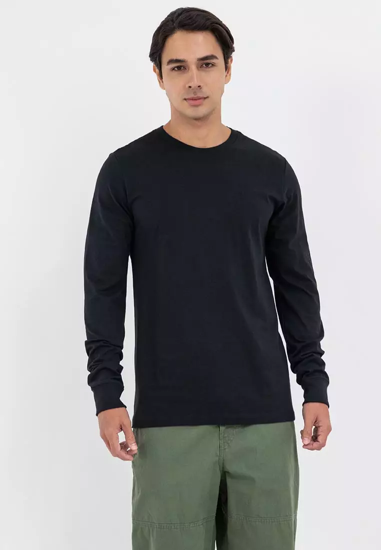 40% OFF Core Blank Long-Sleeve T-Shirt