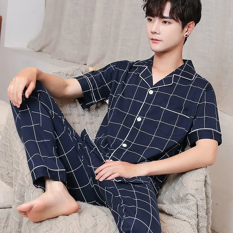 29% OFF #Lucky Men’s Cotton Sleepwear Terno Pajama Set Size L/XL/2XL/3XL
