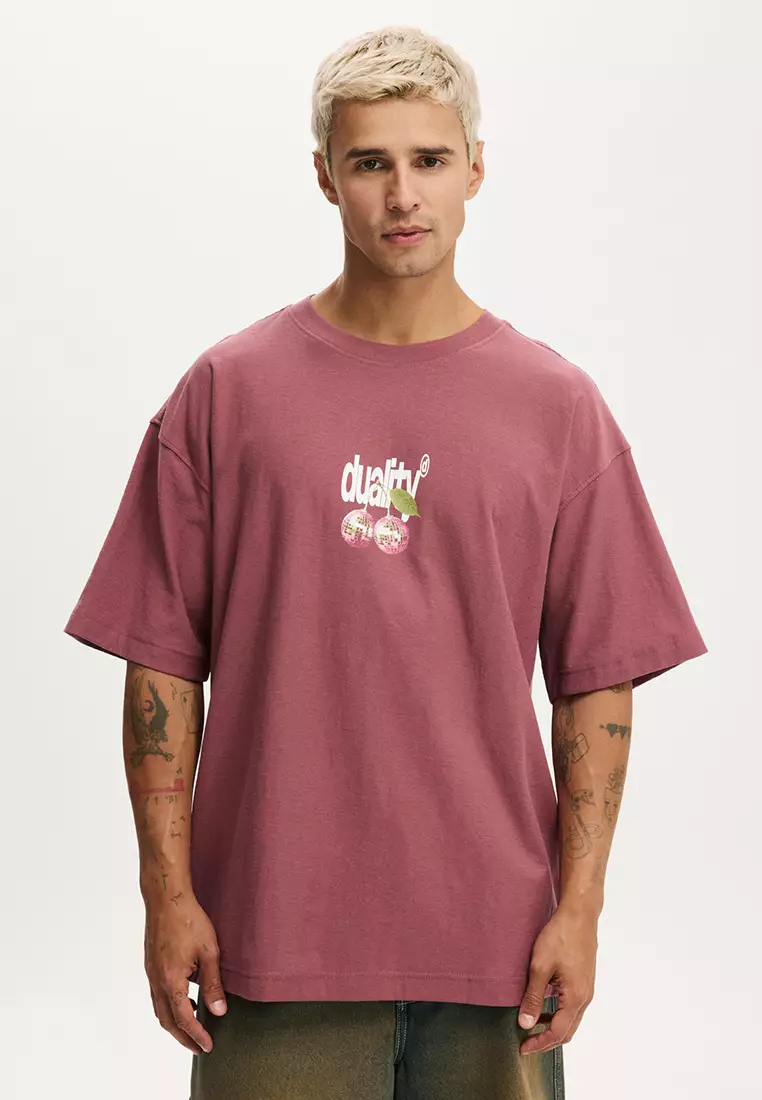 69% OFF Box Fit Graphic T-Shirt
