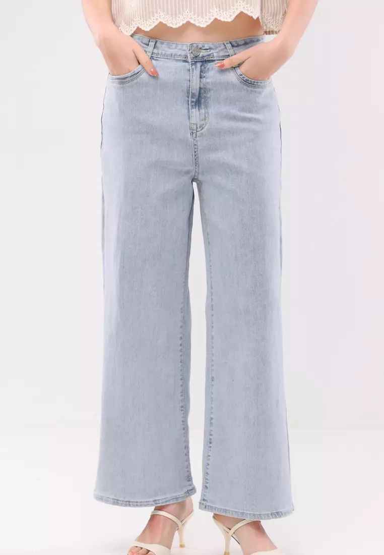 59% OFF Wide Leg Jeans