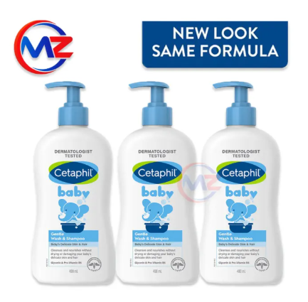 60% OFF NEW Cetaphil baby Gentle Wash and Shampoo 400ml