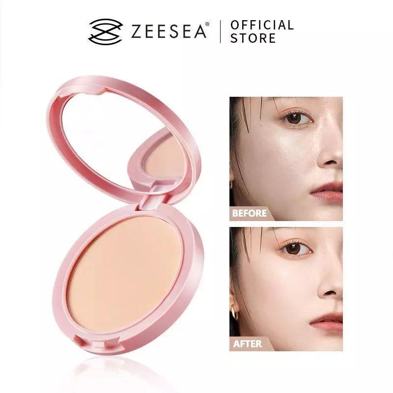 67% OFF ZEESEA Sunscreen Compact Powder SPF 25 PA+++ Face Powder Oil Control Waterproof Compact Pressed Powder Foundation Long Lasting