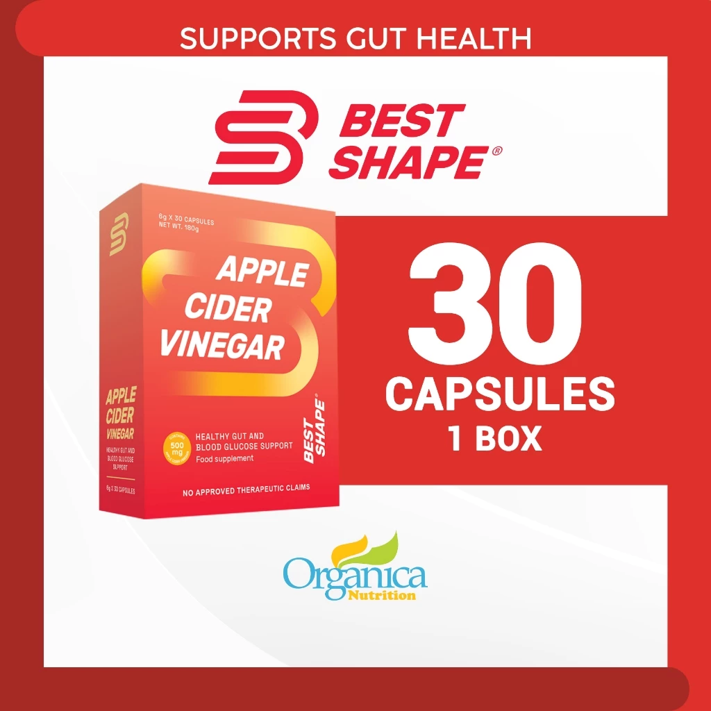 10% OFF Bestshape Apple Cider Vinegar (1 Box) For Better Digestion and Losing Weight [FDA Approved]