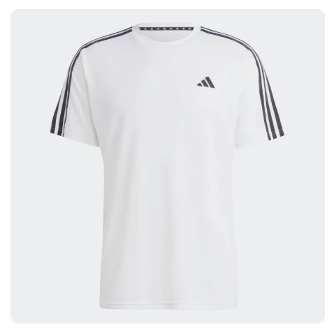 50% OFF adidas Training & Gym & Training Train Essentials 3-Stripes Training Tee Men White IB8151
