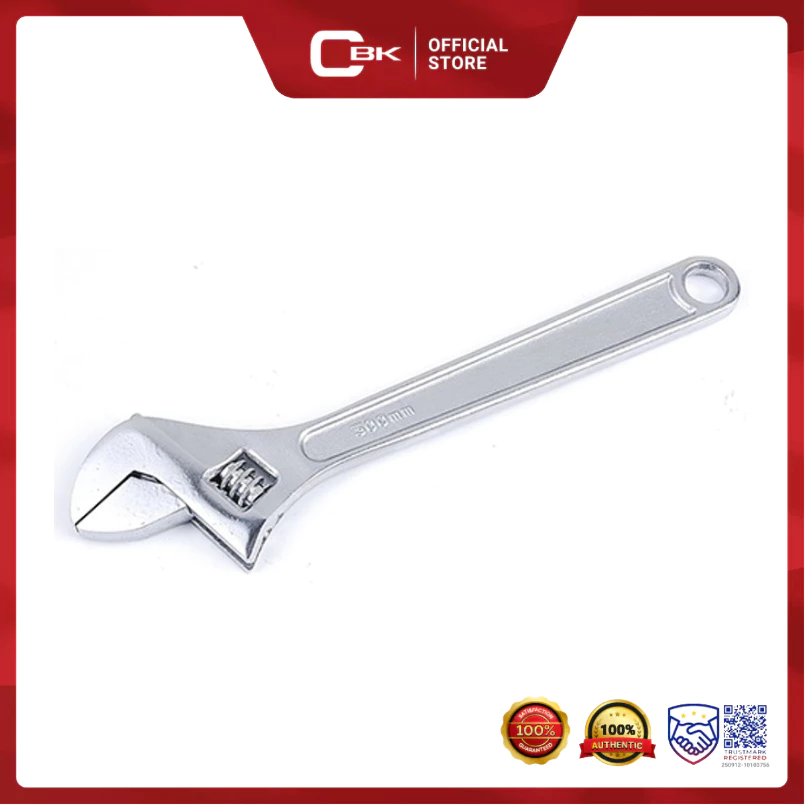 40% OFF TACTIX Adjustable Wrench 300mmChrome ME210027