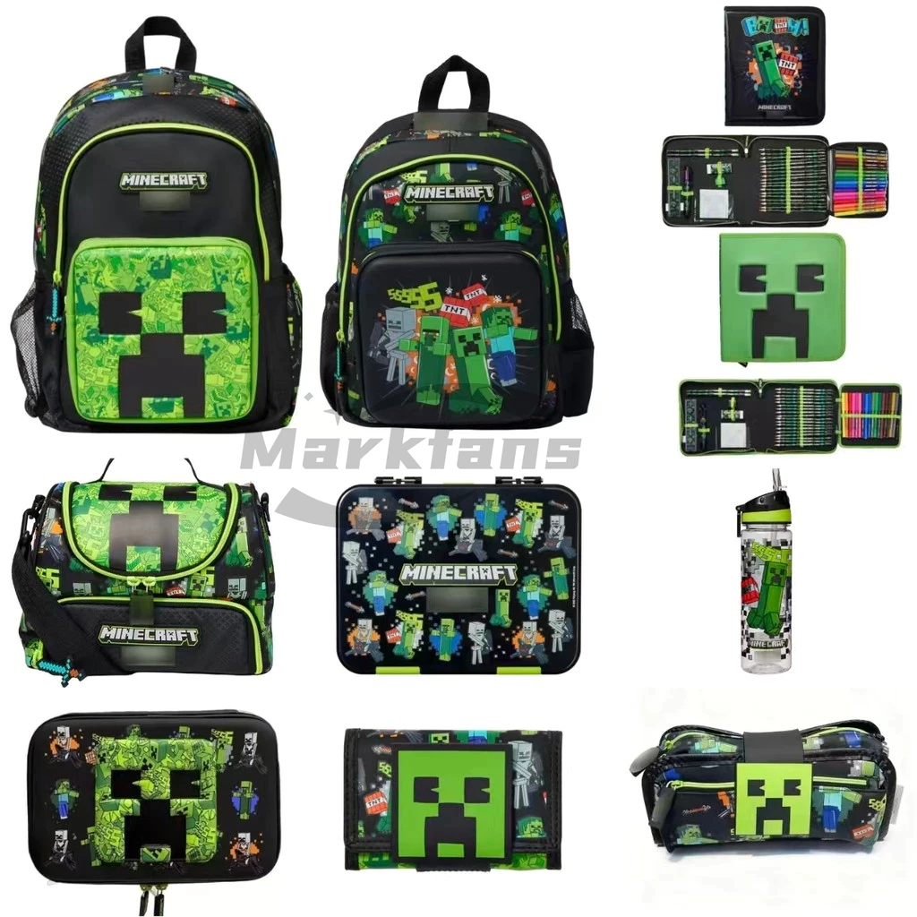 73% OFF Australia MINECRAFT Classic Backpack Junior school bag for Primary Children Collection