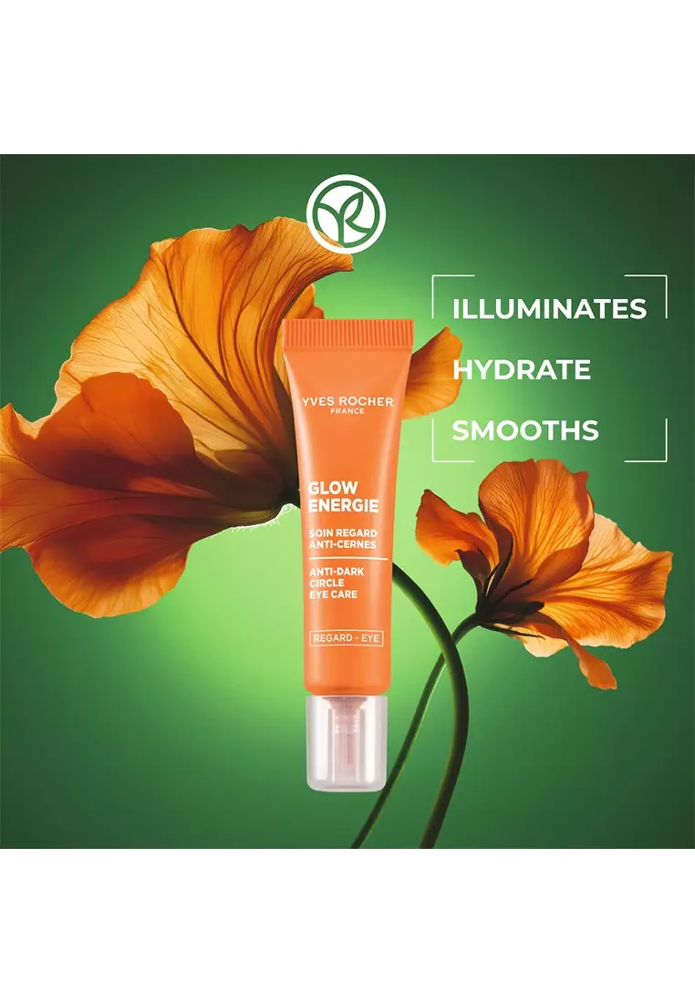 40% OFF Glow Energie C+ Anti-Dark Circle & Eye Care 15ml - Hydrates and Smooths the Eye Contour