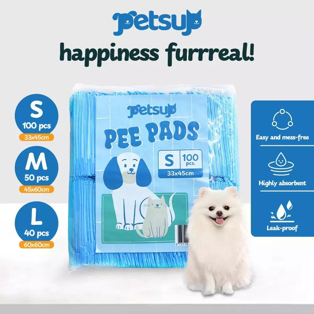 80% OFF Petsup Pet Training Pads Dog Pee Training Pad Leak Proof Potty Fast Absorption Pad Pet Deodorant Pad