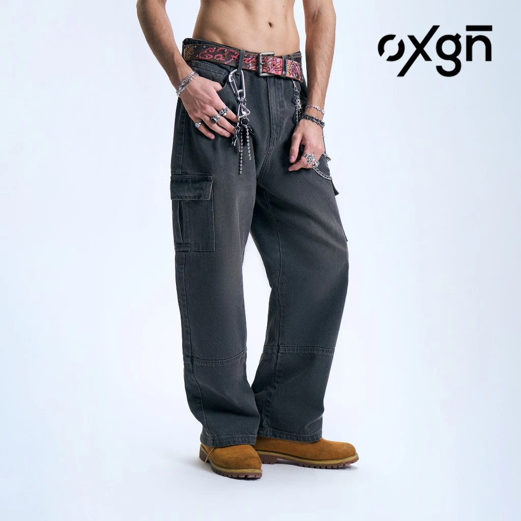 47% OFF OXGN Straight Cargo Jeans For Men