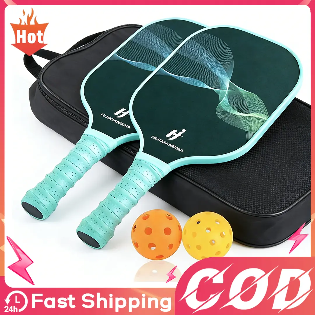 51% OFF Beginner-friendly Pickleball Paddle Set 14mm Ultralight Pickleball Racket With Storage Bag 2Pcs Pickleball Rackets Set
