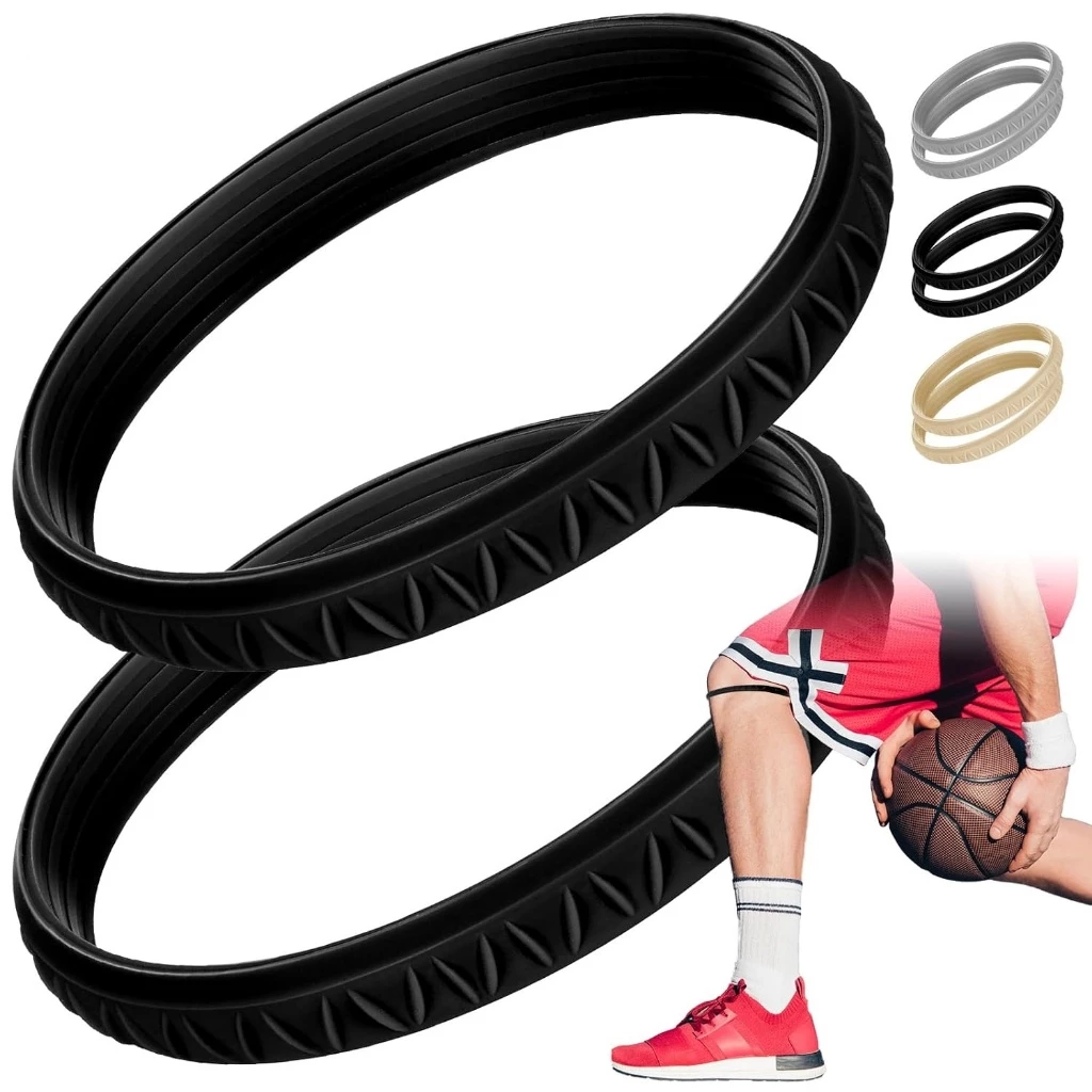 49% OFF 2 Pcs Silicone Patella Tendon Support Strap Patellar Tendon Knee Band for Pain Knee Brace Support Volleyball Basketball Running Soccer Hiking