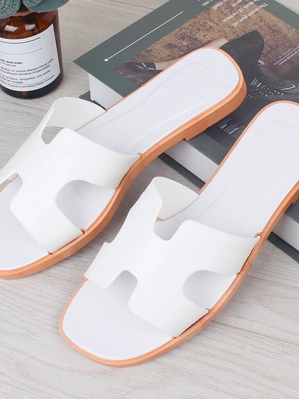 65% OFF (FFO1)New Trend Casual Fashion Rubber Flat Sandals Slippers