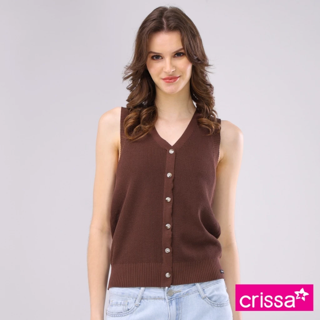 35% OFF Crissa Sleeveless Top CLT14-0111 [Blouse for women]
