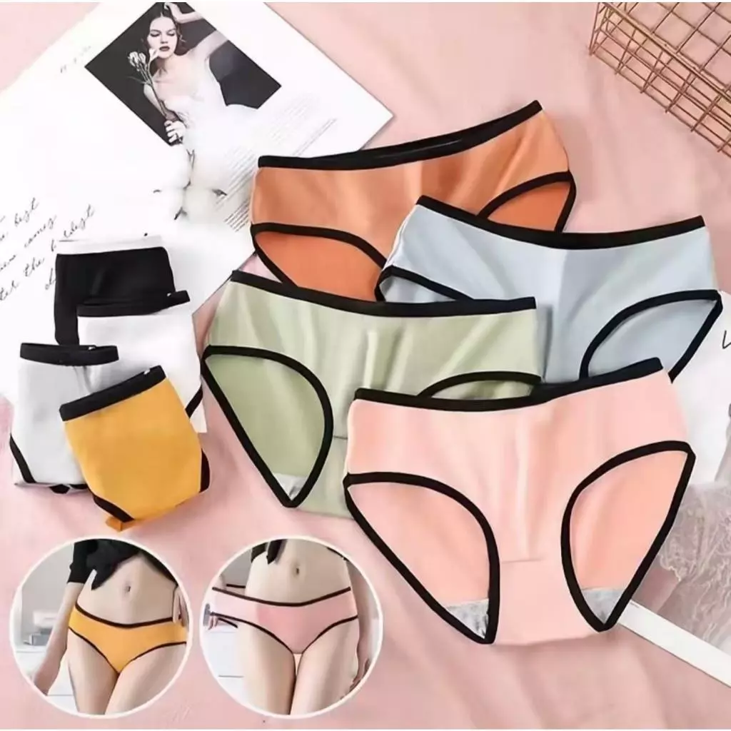 81% OFF SF 12PCS elegant girlish student style sexy simple cute High quality Korean version women's underwe