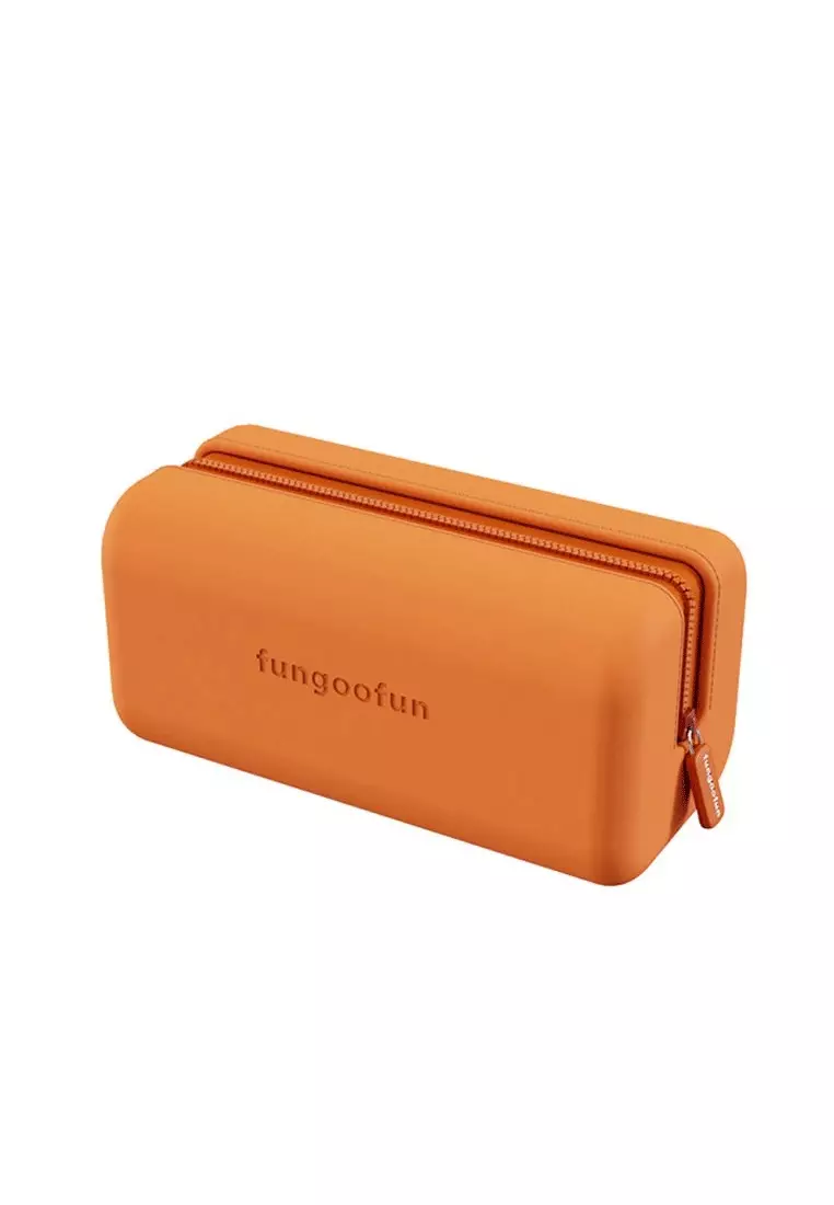20% OFF Fashion by Latest Gadget FunGooFun F517 Rectangle EVA Pouch 9x18x9cm – Orange