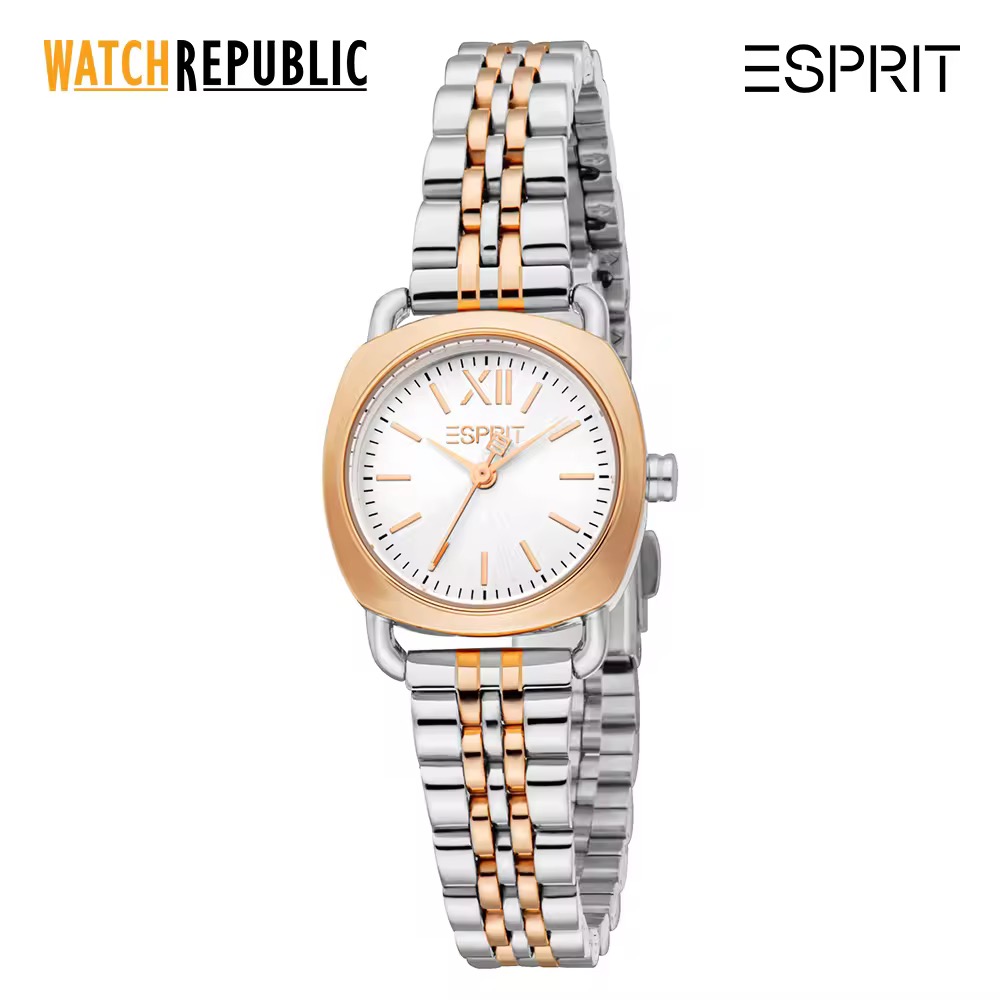 30% OFF Esprit Gianna Two Tone Stainless Steel Analog Watch For Women