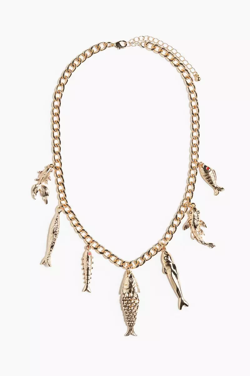 61% OFF H&M Fish-pendant necklace