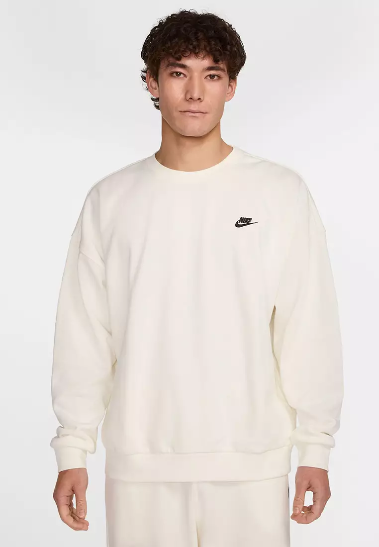 25% OFF Nike Club Ft Oversized Crew