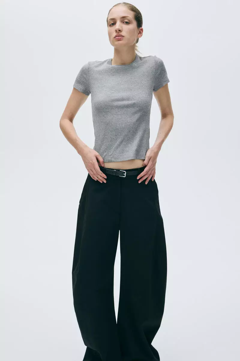 25% OFF Ribbed T-shirt