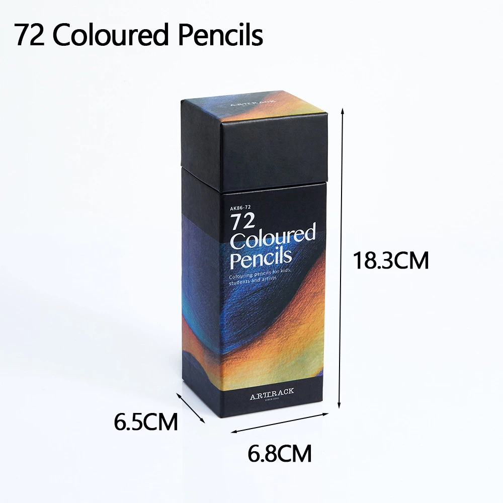 51% OFF 12/24/48/72 Oily Art Colored Pencils Set for Adult Coloring Books Artist Drawing Sketching Crafting