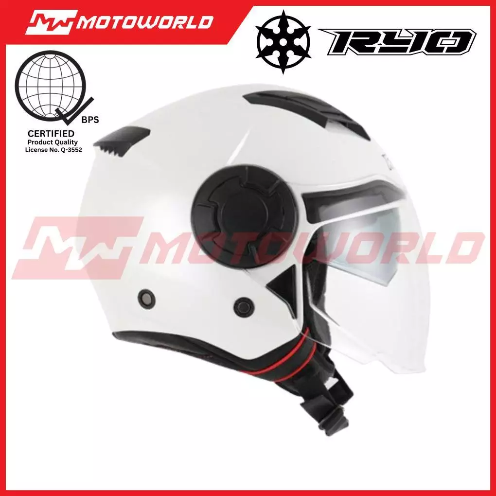 17% OFF RYO RO-4SV MOTORCYCLE OPEN FACE HELMET