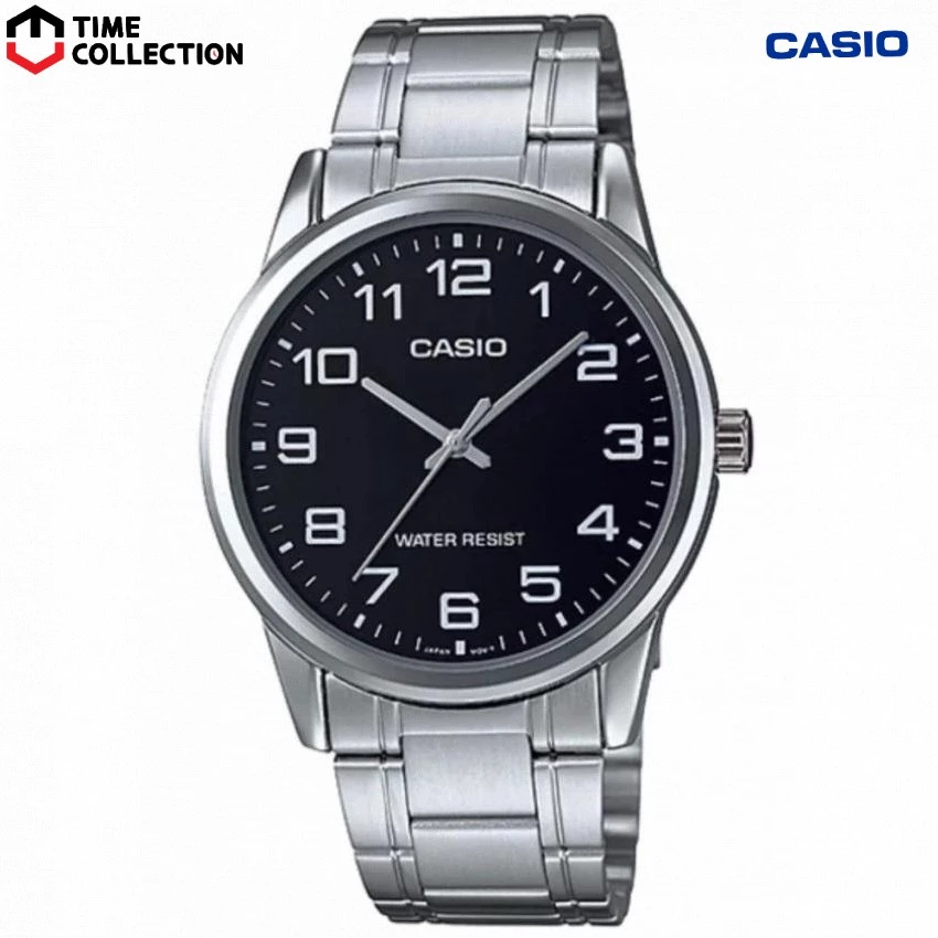 13% OFF Casio MTP-V001D-1B Analog Stainless Steel Strap Watch For Men