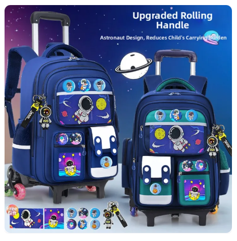 52% OFF Beiding | Lightweight Dual-Use Trolley School Bag