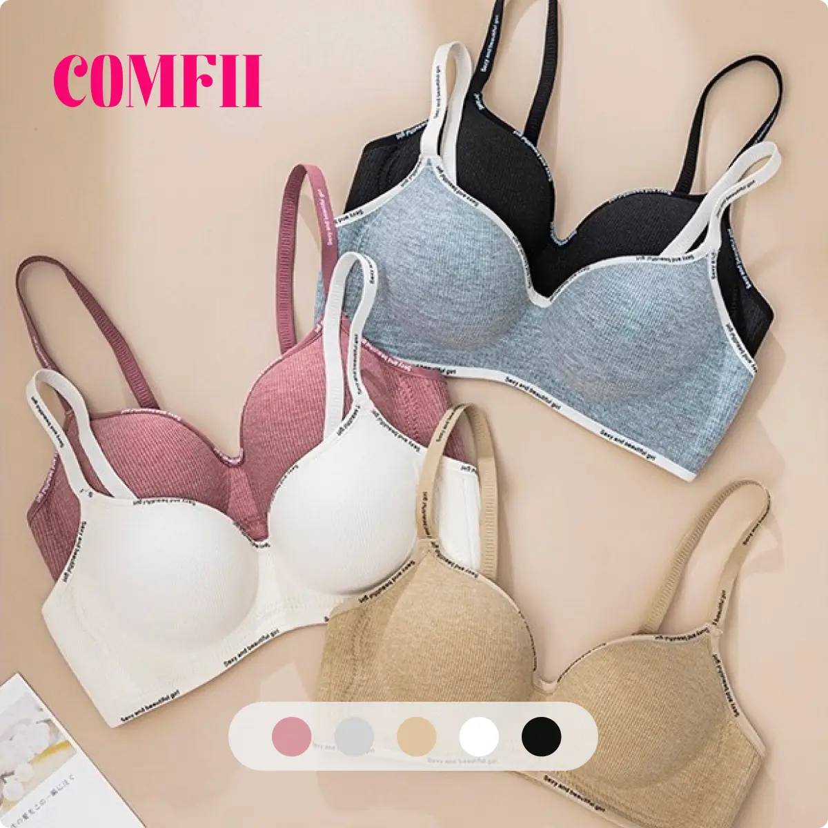 72% OFF Seamless Underwear for Women, Small Chest, Push-Up 32-42AB CUP Thickened Underwear Women's Small Breasts Push Up Bra B30 Comfort Bridal Womenswear Innerwear