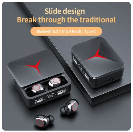 61% OFF M90 Pro TWS Wireless Bluetooth Earphones 5.3 Headphones with Mic LED Power Display Gaming Headphones Noise Reduction Sports Earbuds Bluetooth for Android iOS