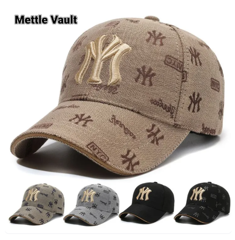 33% OFF Mettle Vault Men's hats Stylish embroidered baseball cap Sun hats for casual outdoor activities Women's baseball bats