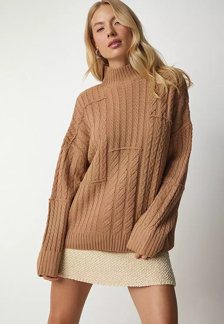 75% OFF Happiness Istanbul Braided Jumper