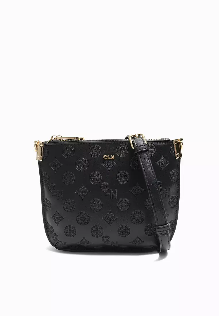33% OFF Helah Crossbody Bag (Debossed Monogram)