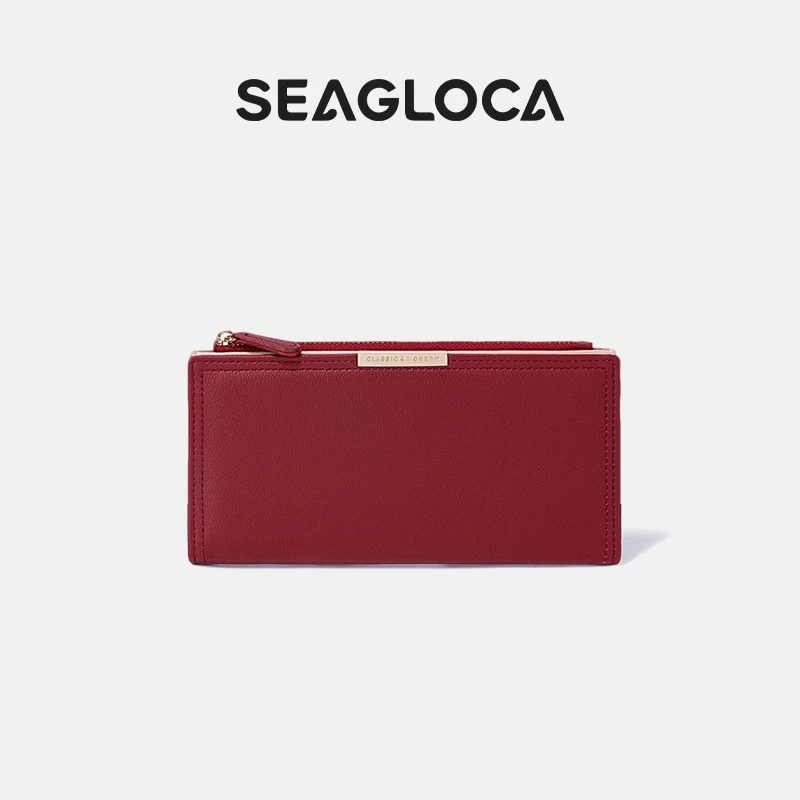 64% OFF Seagloca Money Organizer Bifold Long Wallet For Women With Card Holder No 283