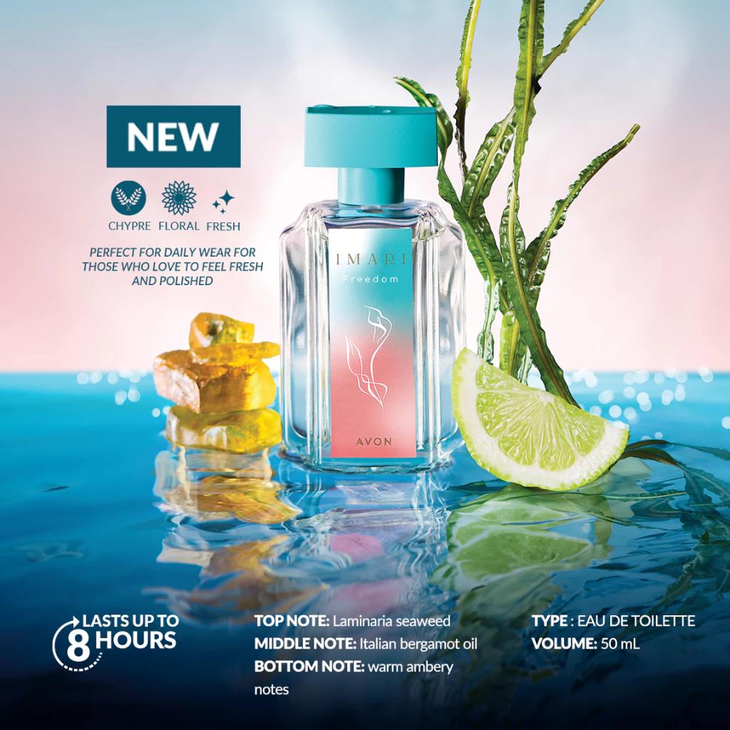 35% OFF AVON BEAUTY | Imari Free Eau De Toilette Spray 50ML