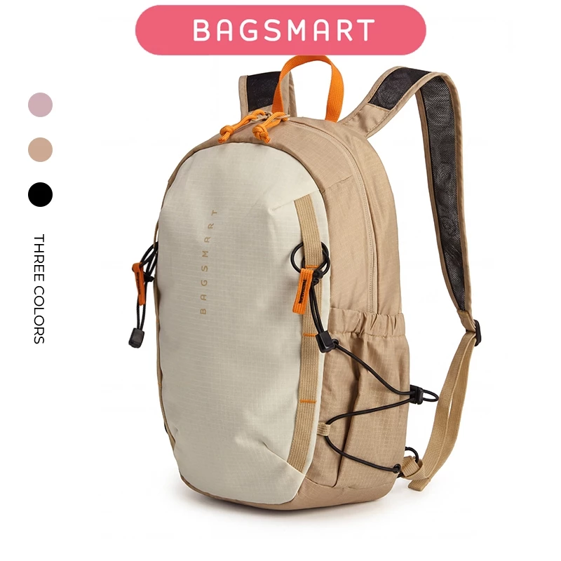 39% OFF BAGSMART Mini Versatile Backpack with Elastic Buckles, Waterproof Lightweight Commutes Daypack Collegebag for Travel Causal
