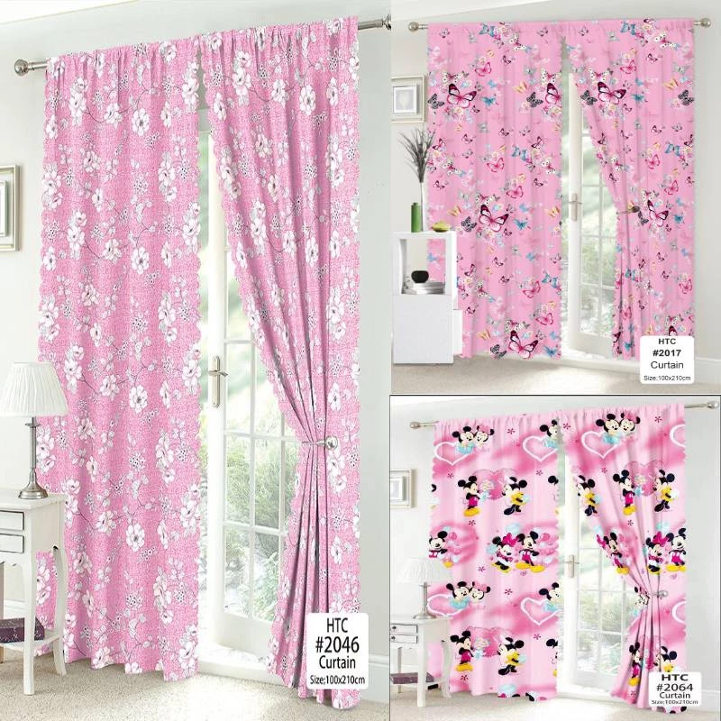 59% OFF Cotton Curtain Window or Door Home Decoration No Ring
