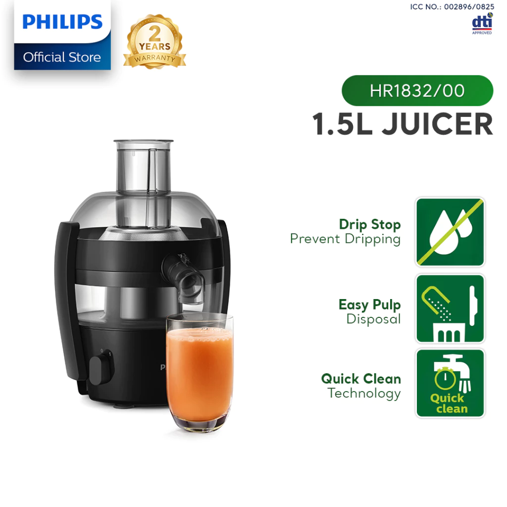 54% OFF PHILIPS Viva Collection Fruit Juicer 500W - HR1832/00