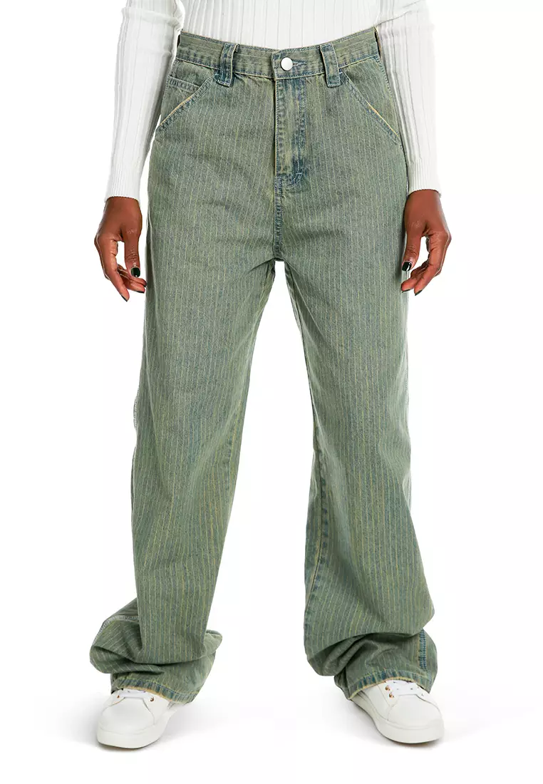85% OFF Blue Supremely Relaxed Fit Denims