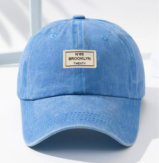 12% OFF Men Letter Patch Decor Baseball Cap StreetMen Letter Patch Decor Baseball Cap Street
