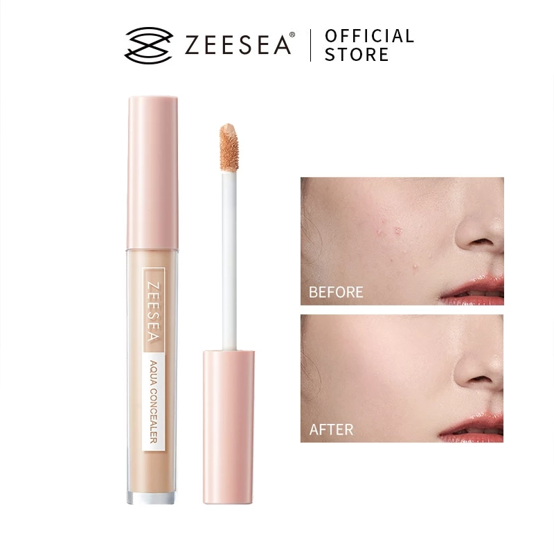82% OFF ZEESEA Concealer Waterproof Liquid Foundation Full Coverage Long Lasting Face Scars Acne Dark Circles Cover 3g