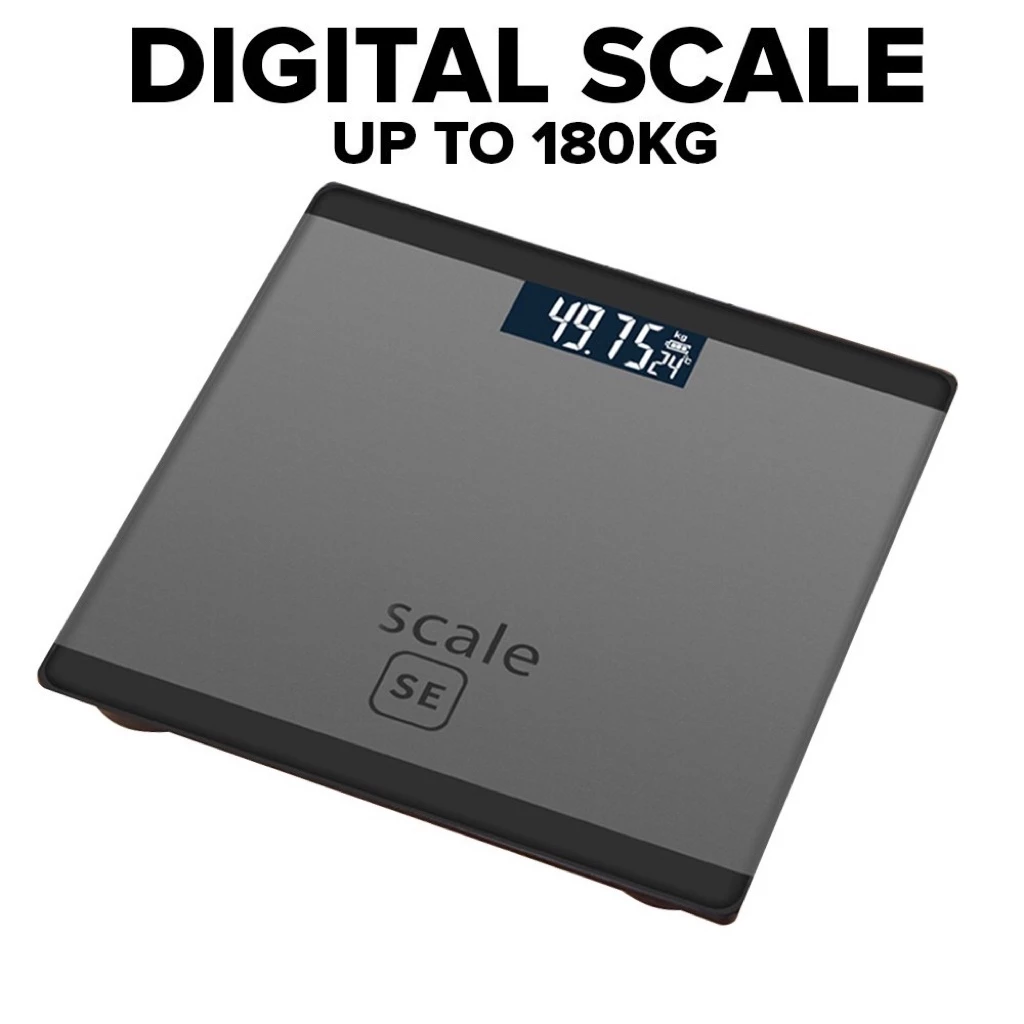 92% OFF ✅100% Original Smilee Iscale Digital LCD Electronic Tempered Glass bathroom weighing Scale